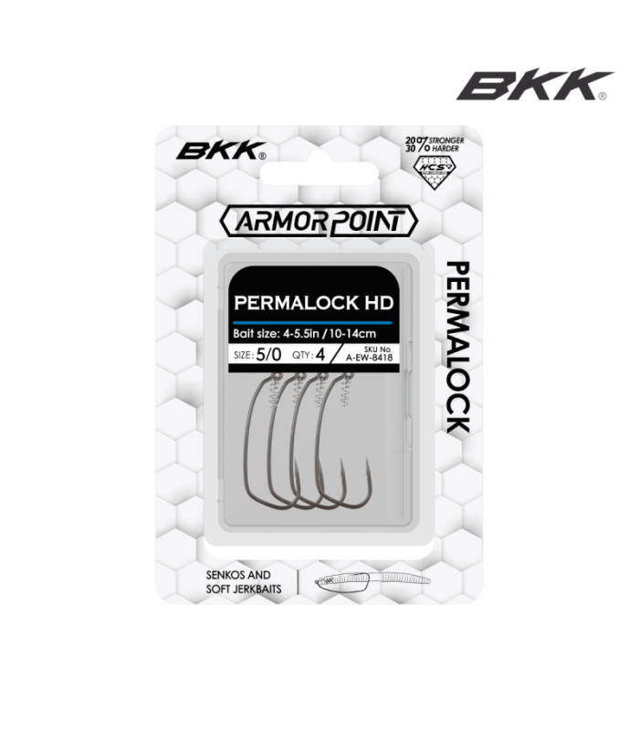 Офсетни куки с тирбушон BKK ARMORPOINT PERMALOCK HD