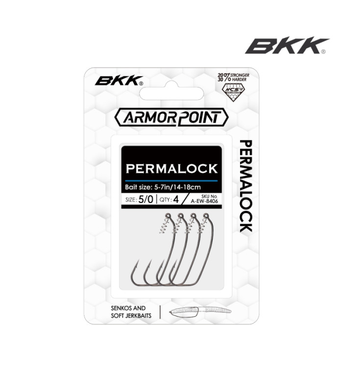 Офсетни куки с тирбушон BKK ARMORPOINT PERMALOCK