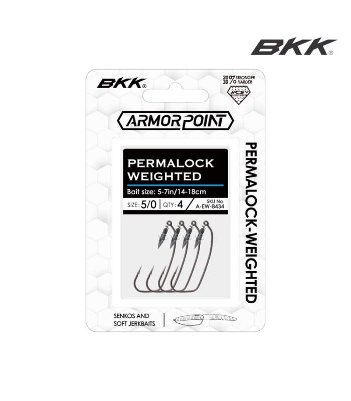 Офсетни куки с волфрам BKK ARMORPOINT PERMALOCK WEIGHTED