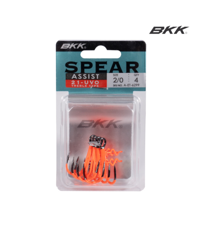 Тройни асист куки BKK ASSIST SPEAR-21 UVO