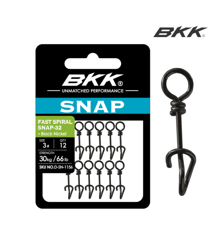 Бързи връзки BKK FAST SPIRAL SNAP-32 BN