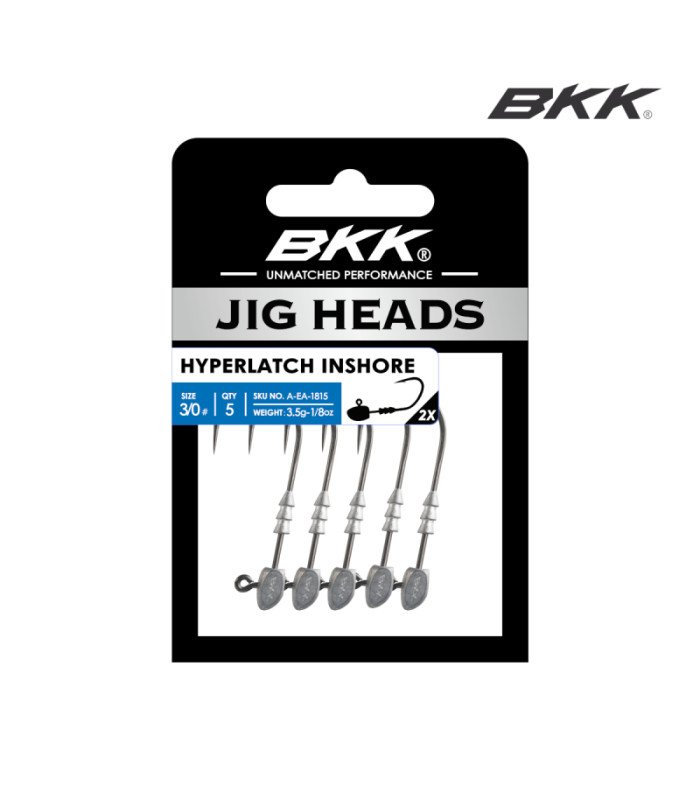 Джиг глави BKK HOOKS HYPERLATCH INSHORE