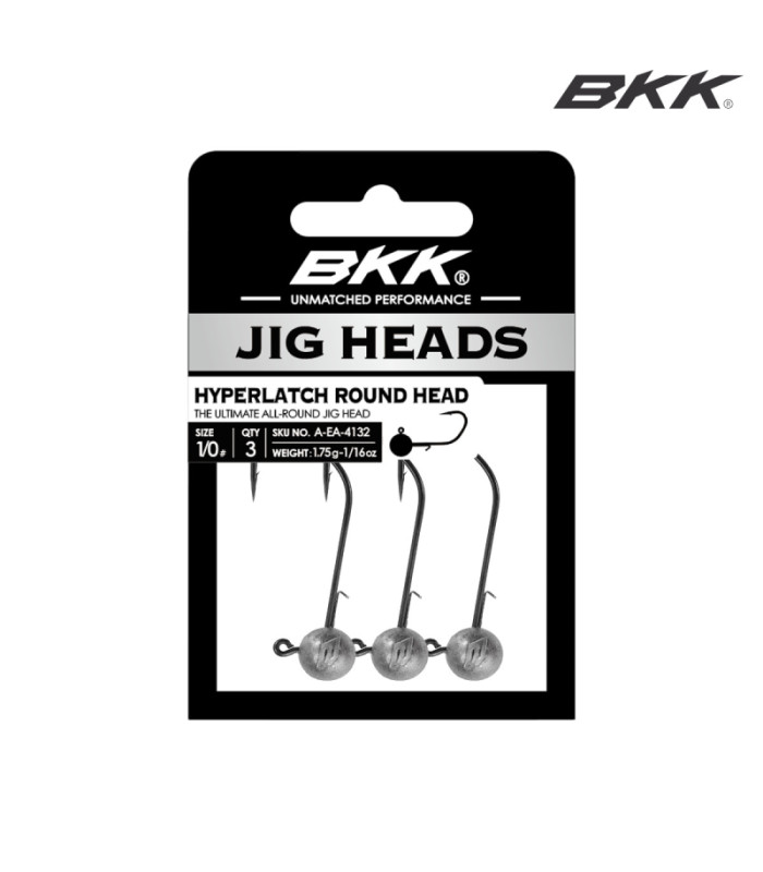 Джиг глави BKK HYPERLATCH - ROUND HEAD