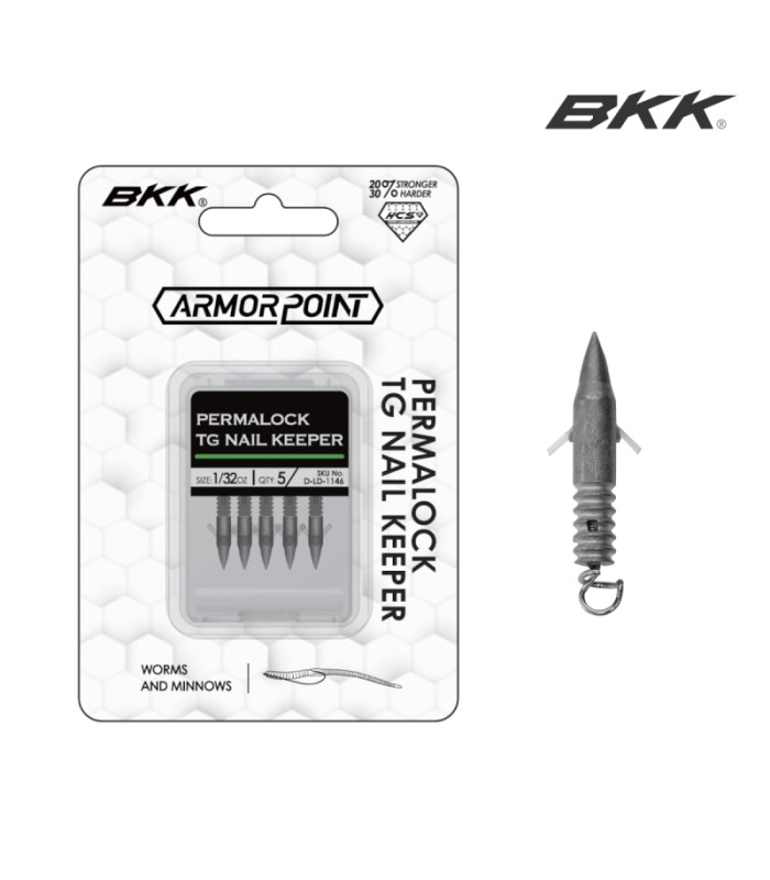 Волфрамов държач за силикон BKK PERMALOCK TUNGSTEN NAIL KEEPER