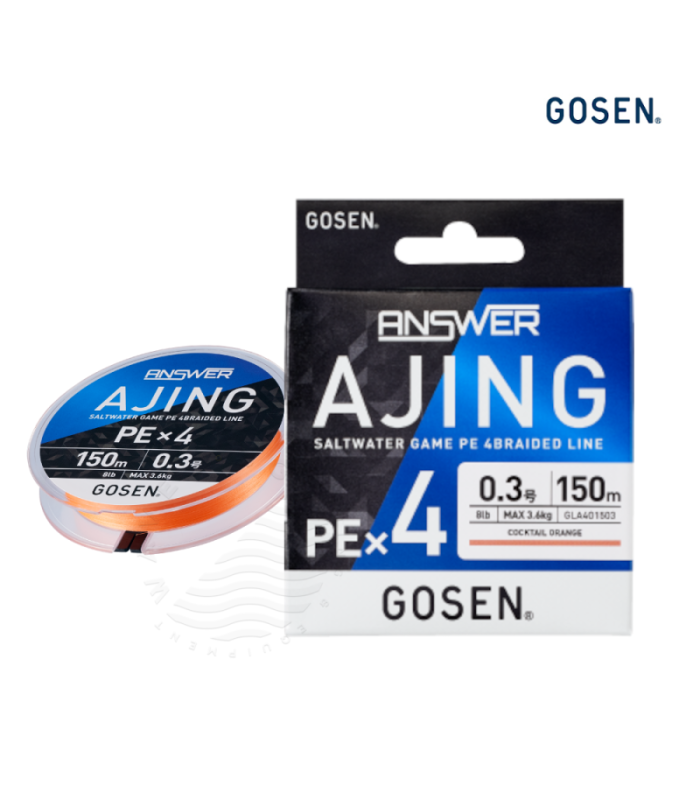 GOSEN ANSWER AJING PE×4 150m