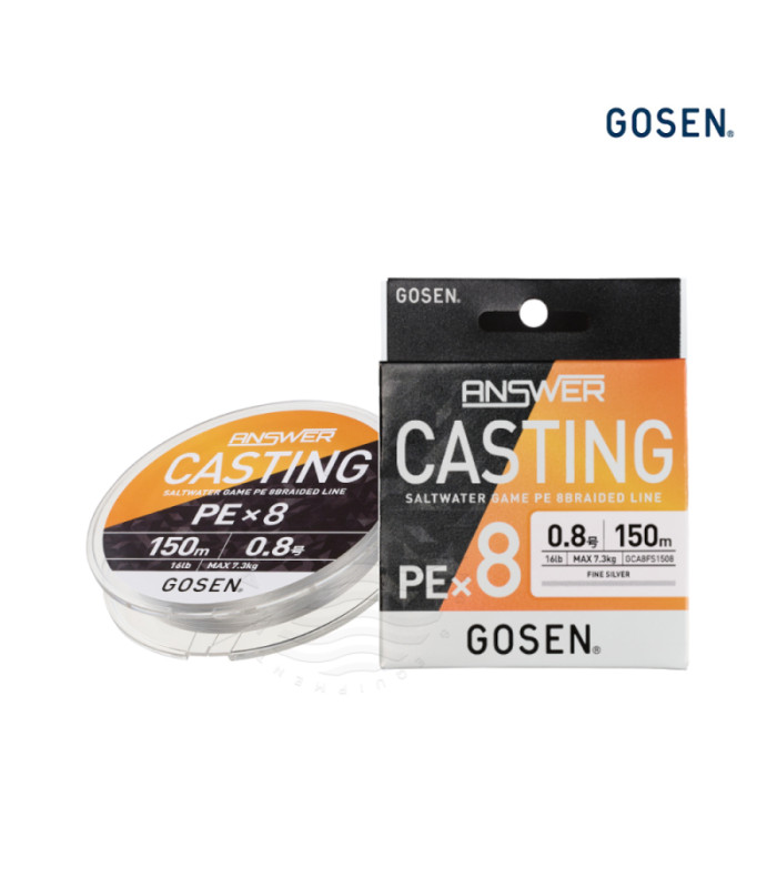 GOSEN ANSWER CASTING PE×8 150m