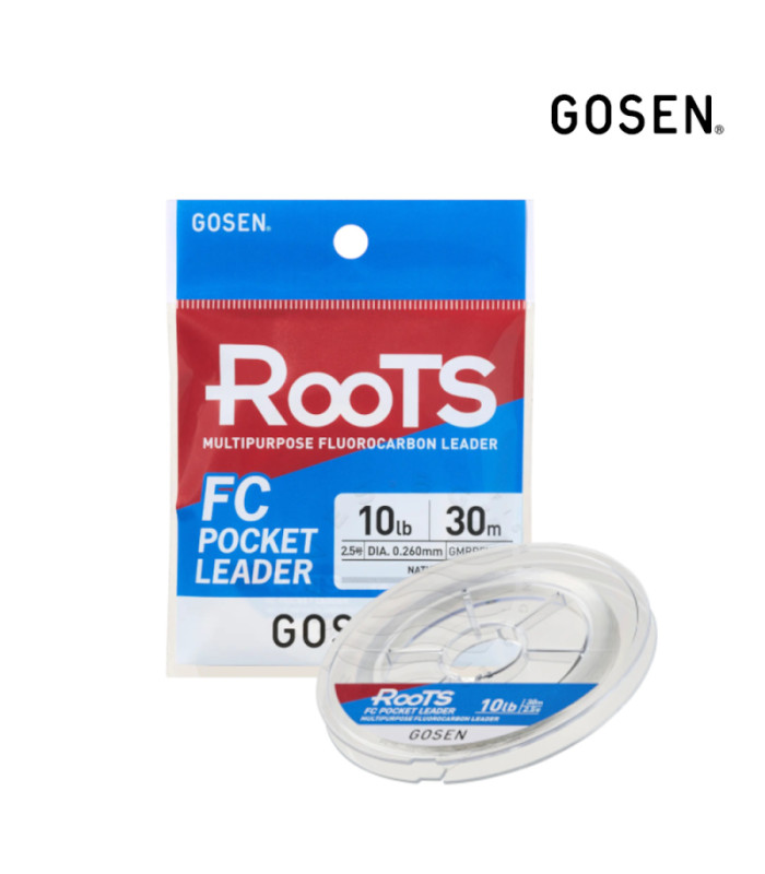 Флуорокарбон GOSEN ROOTS FC POCKET LEADER 30m