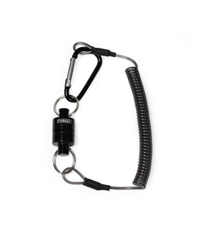 Магнит с карабинер и шнур FILSTAR