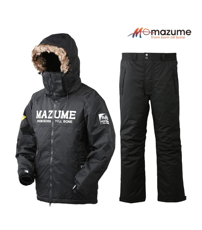 MAZUME MZFW-635 CONTACT ALL WETHER SUIT - BLACK