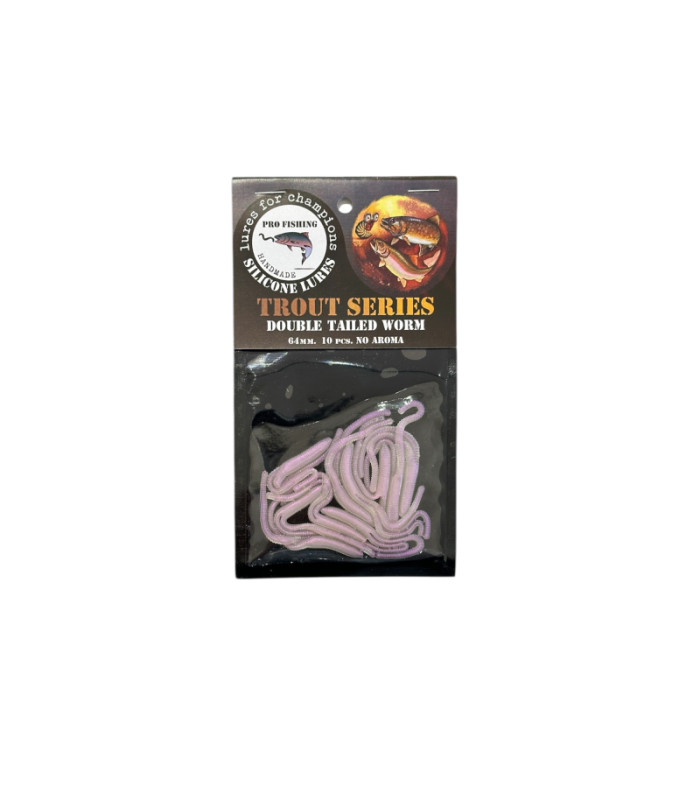DOUBLE TAILED WORM 64mm