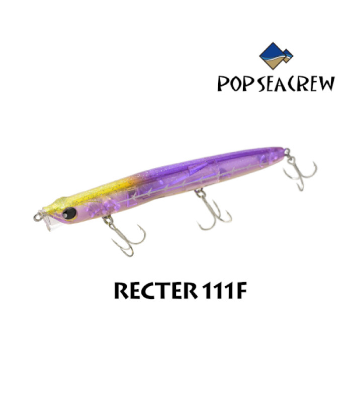 Воблер POP SEA CREW RECTER 111F - 10,5g