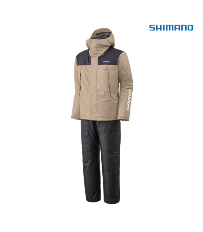 Костюм против дъжд SHIMANO RB-077Y BASIC HIGH LOFT RAINSUIT 01 - BEIGE