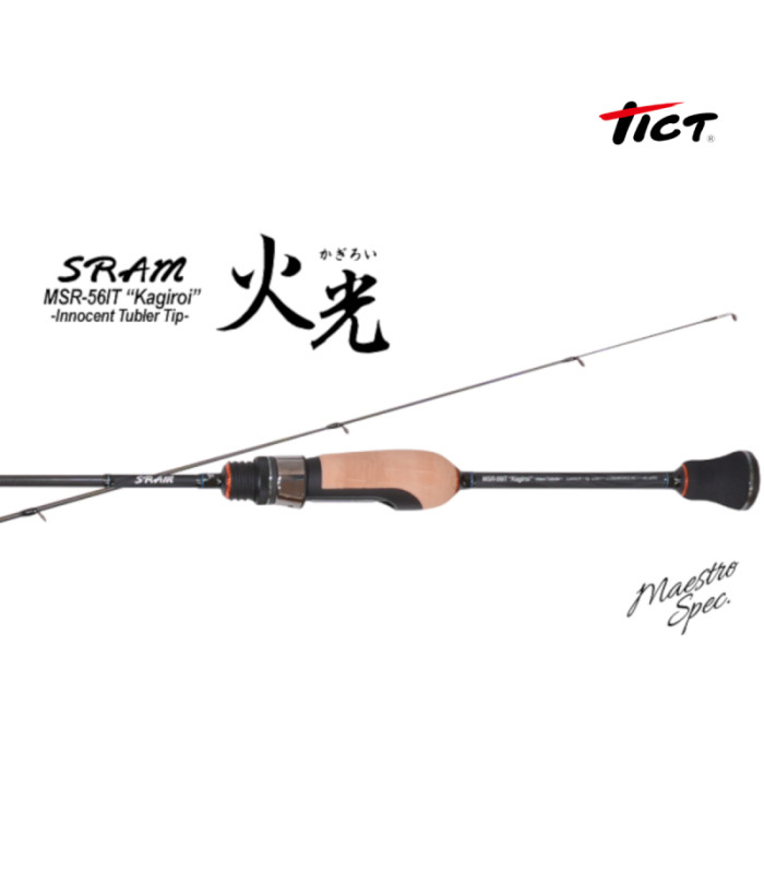 Въдица TICT SRAM MSR-56IT KAGIROI - 1,68m 0,4-3g