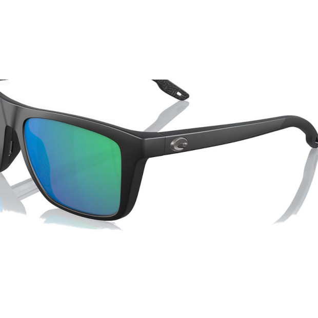 COSTA MAINSAIL MATTE BLACK GREEN MIRROR 580P