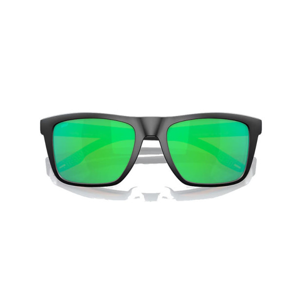 COSTA MAINSAIL MATTE BLACK GREEN MIRROR 580P