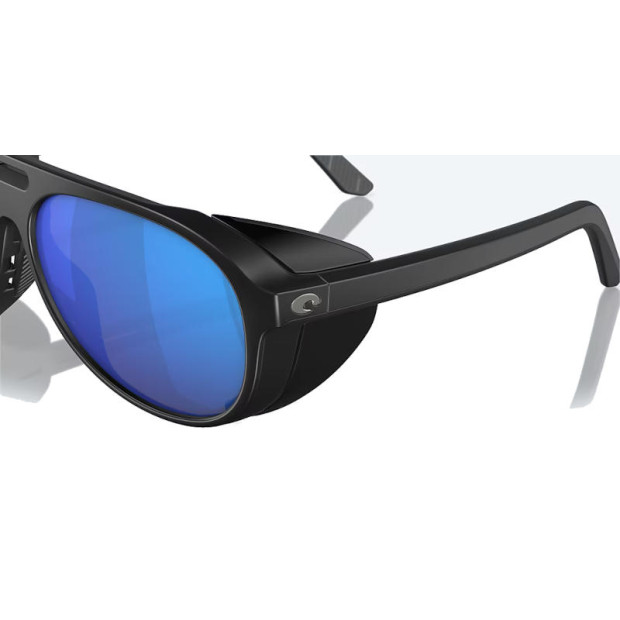 COSTA GRAND CATALINA MATTE BLACK BLUE MIRROR 580G