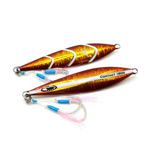OCEAN'S LEGACY HYBRID CONTACT JIG 120G RIGGED