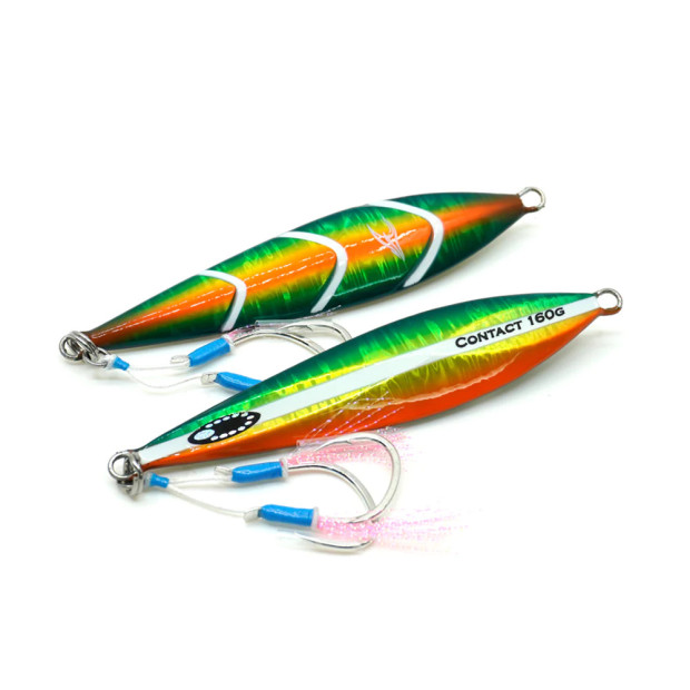 OCEAN'S LEGACY HYBRID CONTACT JIG 120G RIGGED