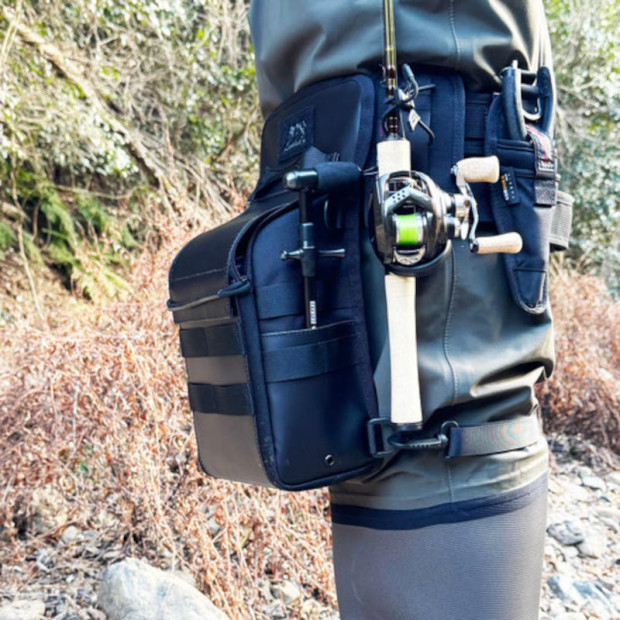 LINHA MSB-22UM 2 WAY LEG BAG STAG - BLACK