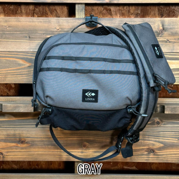 LINHA STP-03 SWITCH ONE SHOULDER BAG RAPTOR - GRAY