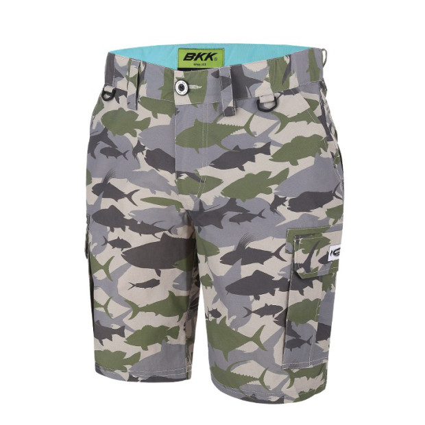 Мъжки къси панталони BKK CARGO QD SHORTS CAMOUFLAGE