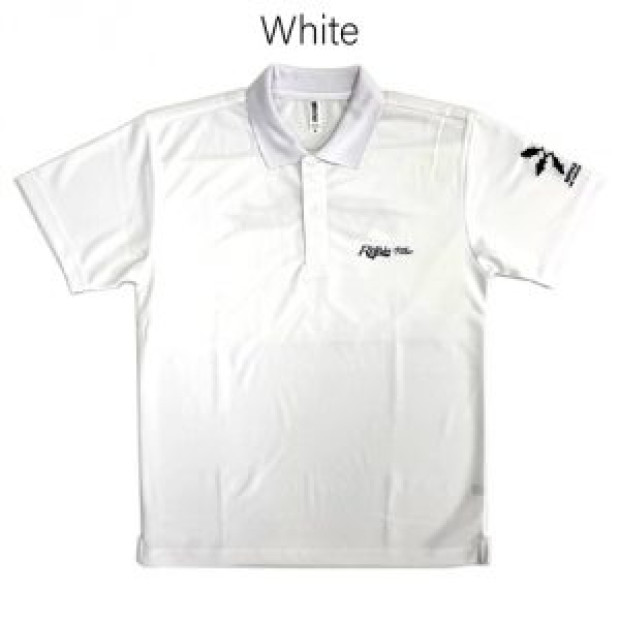 RIPPLE FIHSER POLO SHIRT - WHITE