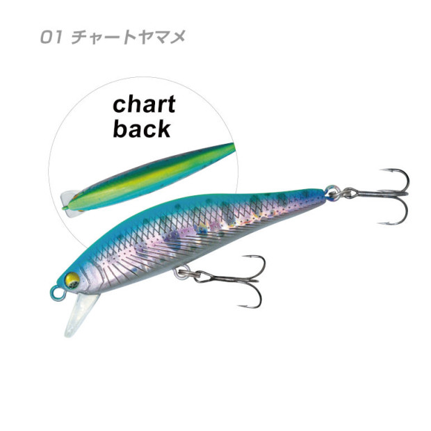 Воблер YAMA NAMI A2 MINNOW 52S 4,7g
