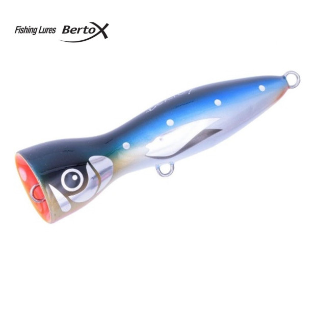 BERTOX LURES WOODEN POPPER 19cm 140g