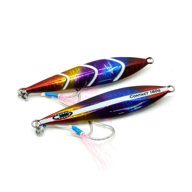OCEAN'S LEGACY HYBRID CONTACT JIG 120G RIGGED