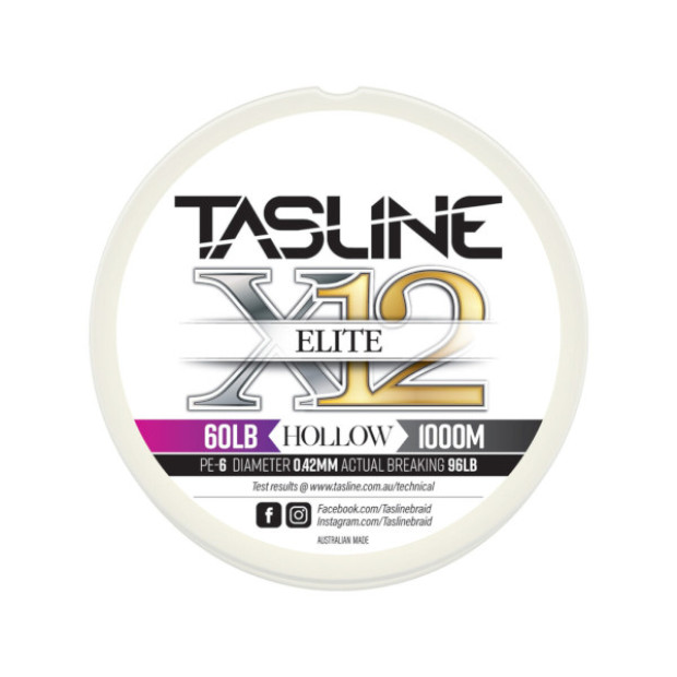 TASLINE ELITE WHITE HOLLOW 1000m