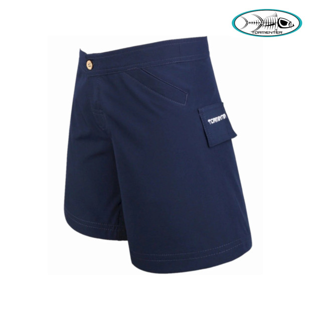 TORMENTER LADIES BOARD SHORT-BERMUDA COLLECTION-NAVY