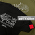 RIPPLE FIHSER DRY T-SHIRT - BLACK TUNA