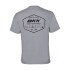 Тениска BKK HOOKS SHORT SLEEVE T-SHIRT LEGACY - GREY