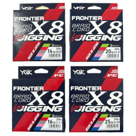 Плетено влакно YGK FRONTIER X8 Braid Cord for Jigging 200m