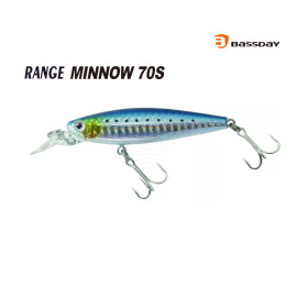 Воблер BASSDAY RANGE MINNOW 70S 8,8g