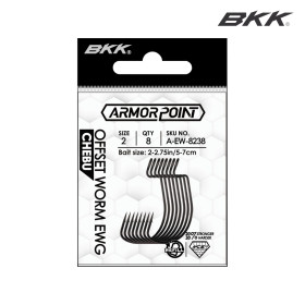 Офсетни куки BKK ARMORPOINT OFFSET WORM EWG CHEBU (Refil Pack)
