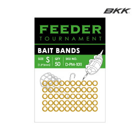 Ластик за стръв BKK FEEDER BAIT BANDS