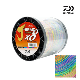 DAIWA J-BRAID GRAND X8 MULTICOLOR 1500m