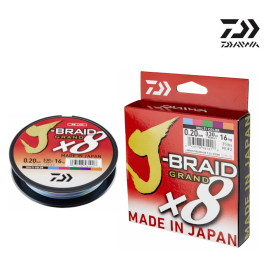 DAIWA J-BRAID GRAND X8 MULTICOLOR 300m