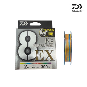Плетено влакно DAIWA UVF PE DURASENSOR X8EX+SI3 300m 5C