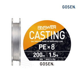 GOSEN ANSWER CASTING PE×8 200m