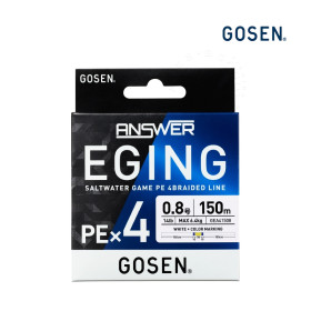 Плетено влакно GOSEN ANSWER EGING PEX4 150m