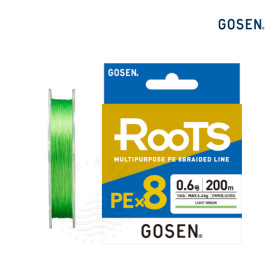 GOSEN ROOTS  PE×8 200m - LIME GREEN