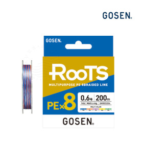 GOSEN ROOTS PEX8 200m MULTI COLOR