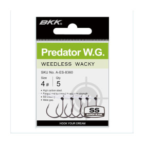 BKK HOOKS PREDATOR W.G. WEEDLESS