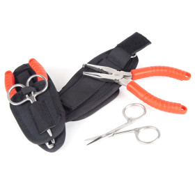 TEMPLE REEF PLIER/PE SCISSORS SET w/POUCH