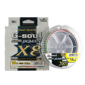 YGK G-SOUL SUPER JIGMAN X8 300m