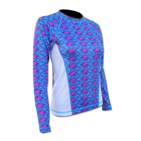 Дамска UV блуза TORMENTER SPF50 LADIES SHIRT PRINT AQUAFISH