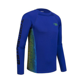 Мъжка UV блуза TORMENTER SPF50 SHIRT SIDE TO BLUE MAHI