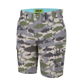 Мъжки къси панталони BKK CARGO QD SHORTS CAMOUFLAGE